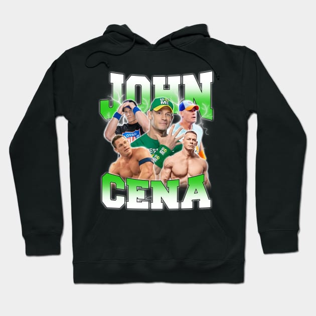 VINTAGE BOOTLEG JOHN CENA 90S Hoodie by Archer Expressionism Style